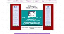 Desktop Screenshot of giftfromwithin.org